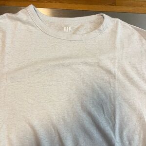 GAP Men's Light Blue T-Shirt